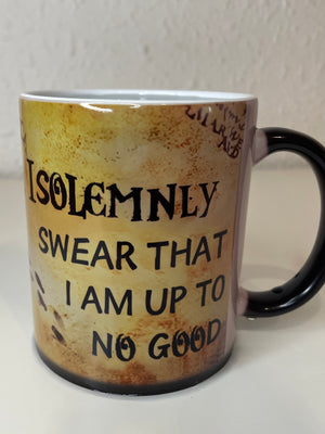 Taza mágica "mis intenciones no son buenas"